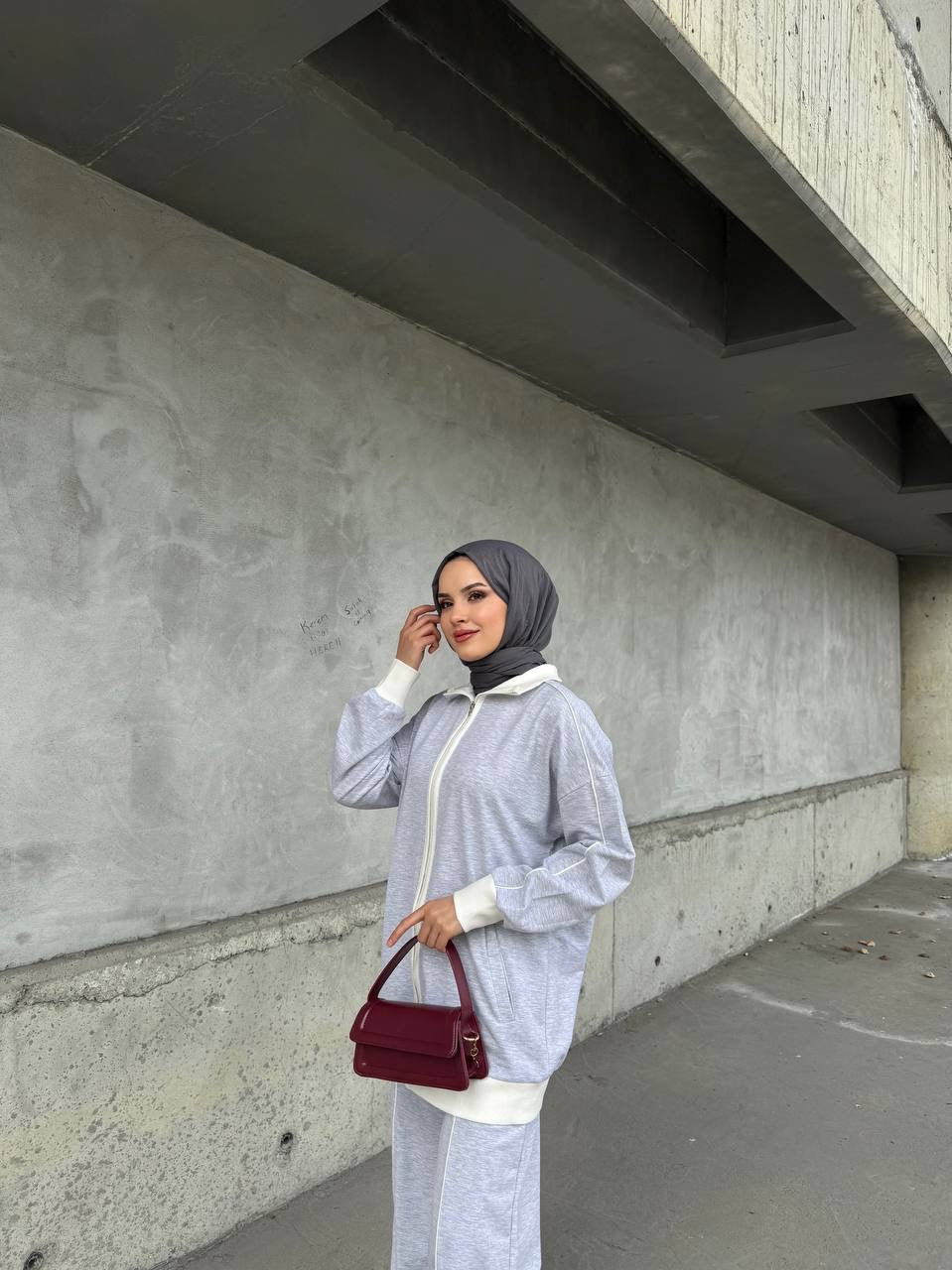 Classic Zip-Up Cotton Set