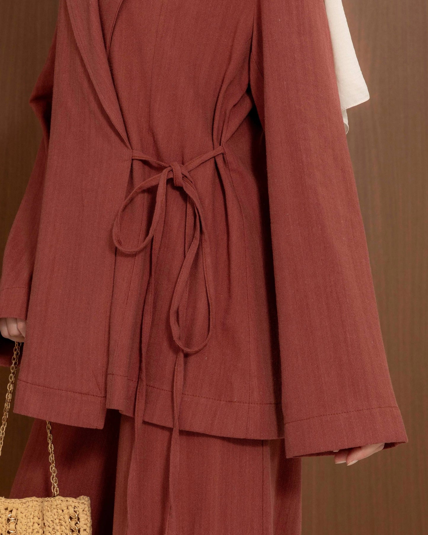 The Tie Detail Suit Set