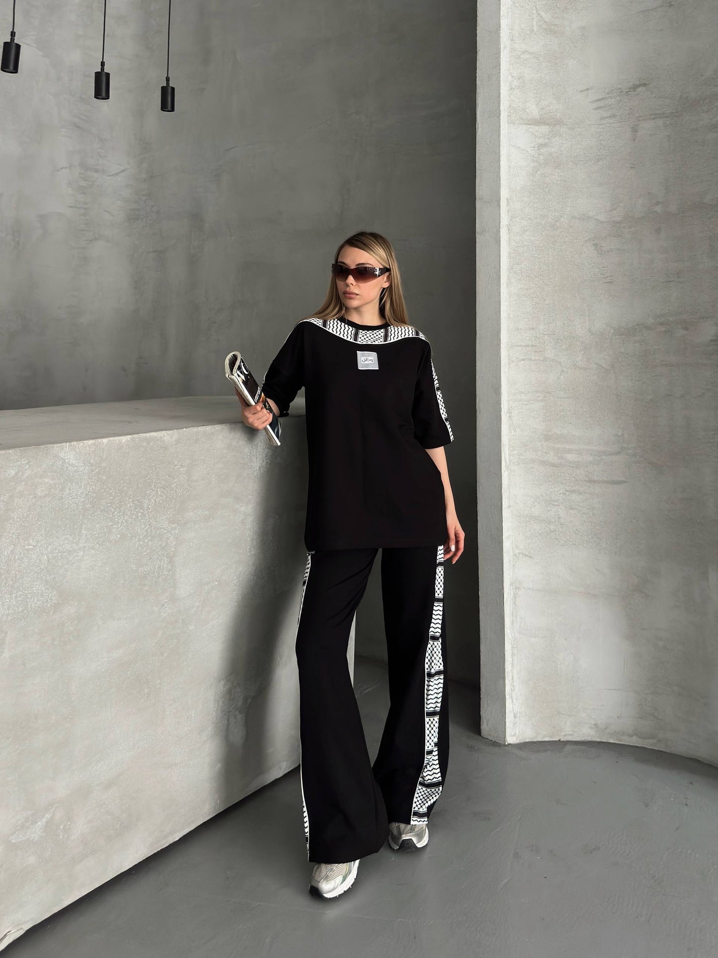 Short Sleeve Kuffeyeh Set