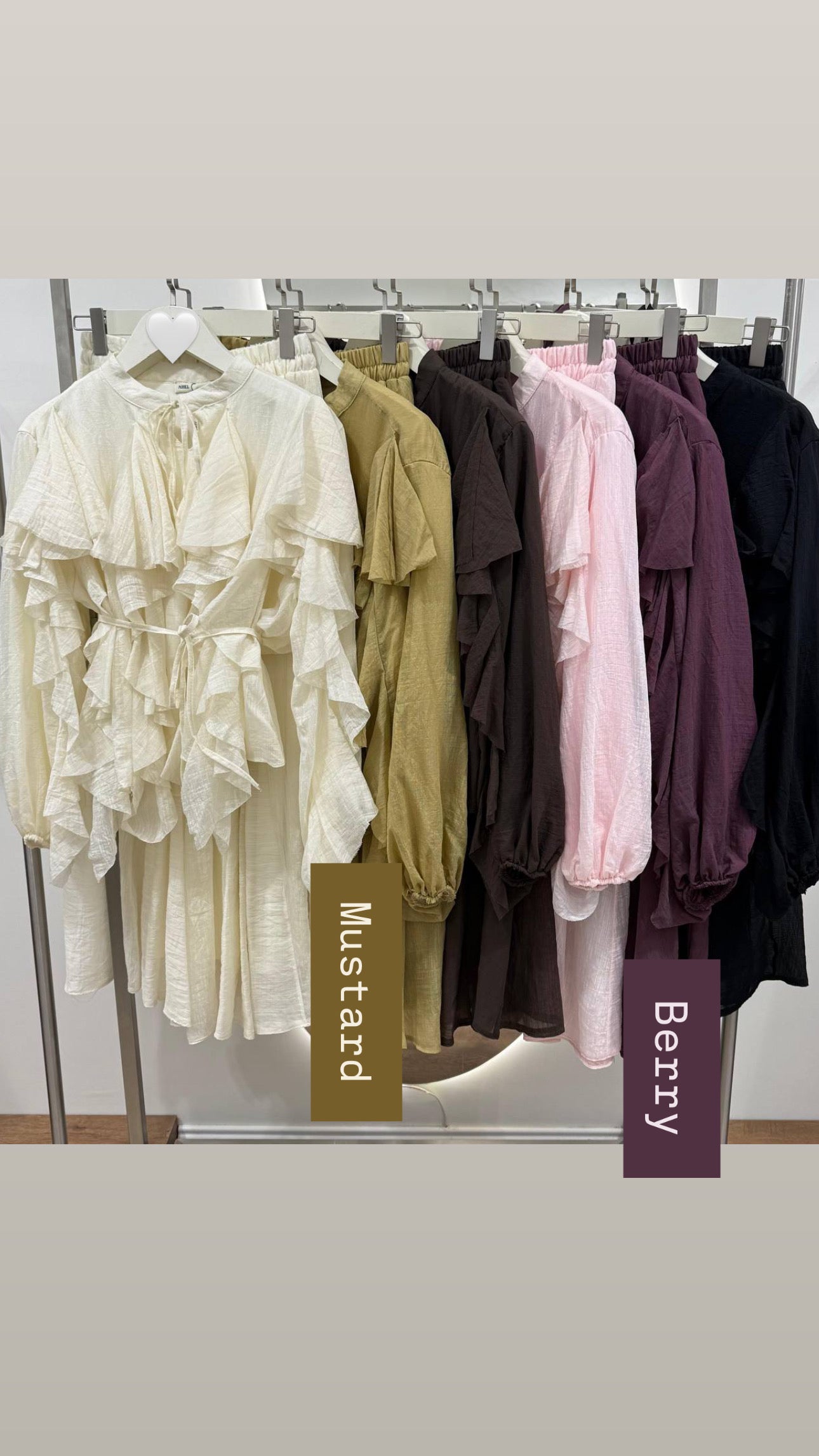 Ruffle Elegance Skirt Set