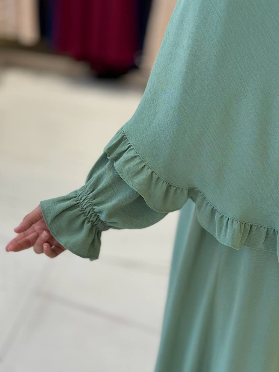 Elegant Two-Piece Dress - khimar