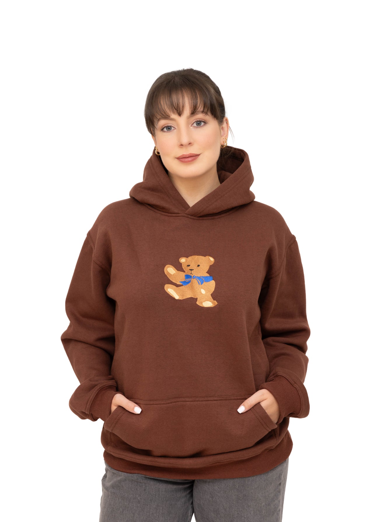 Bear Hoodie By FARAH(2 Colors)🧸🤎