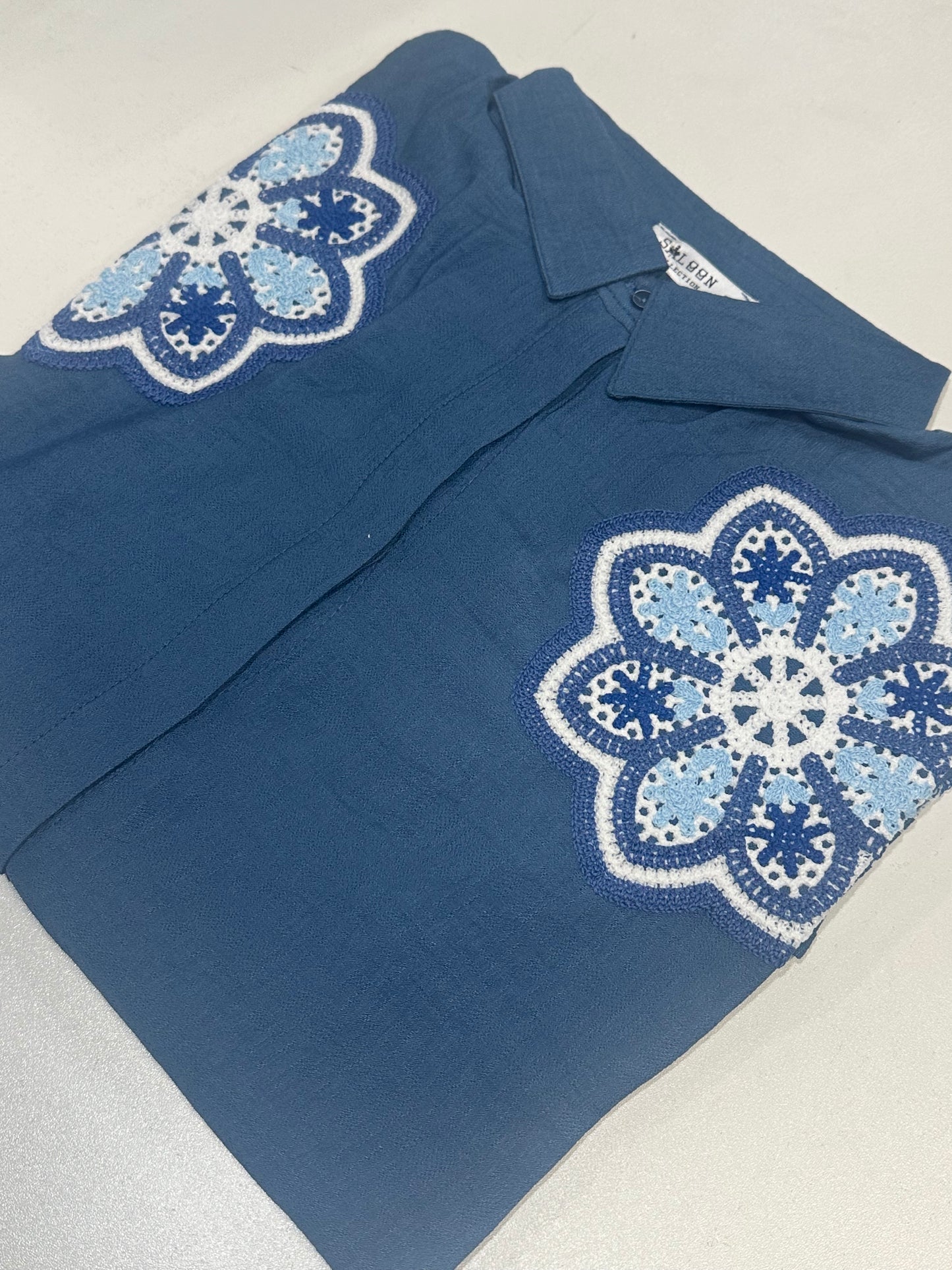 Handloom Petals Shirts (2 Colours)