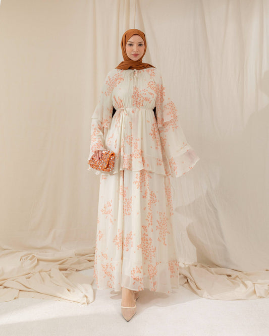 Blossom Floral Padded Dress