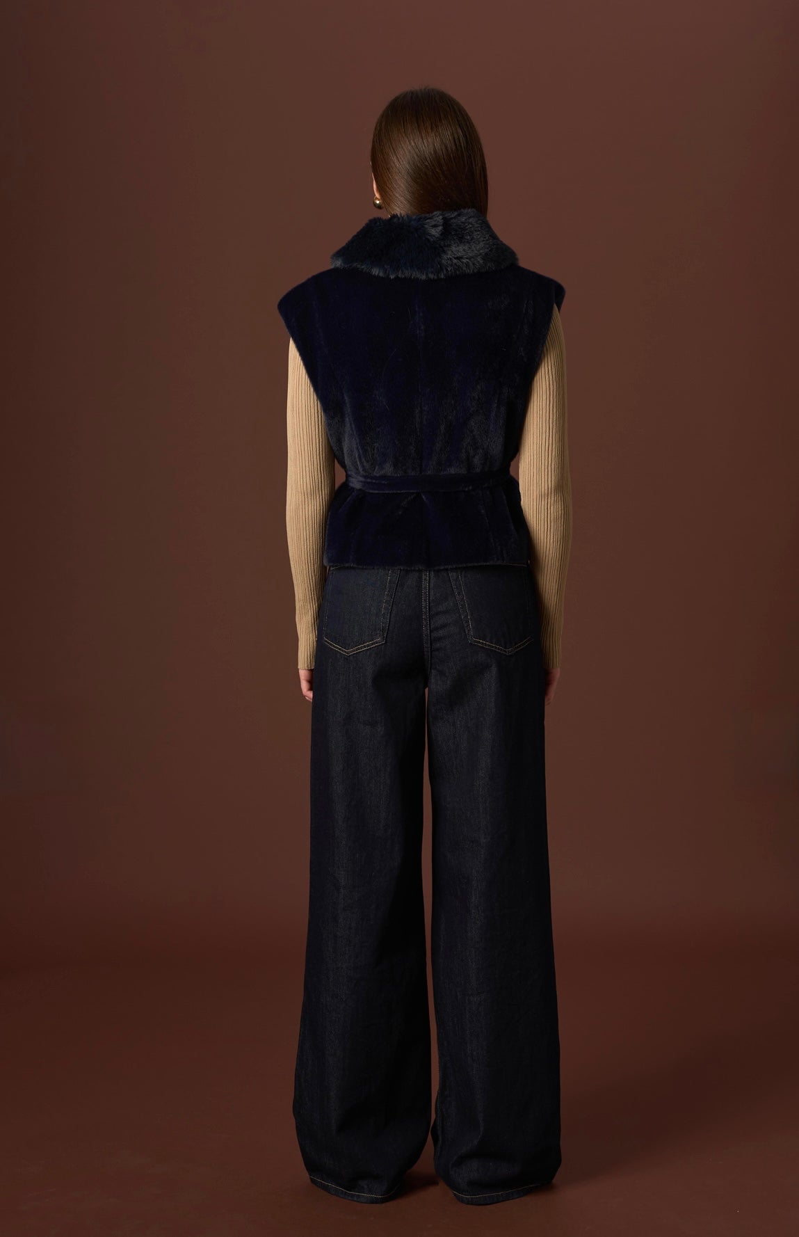 Sleeveless Fur Jacket (NEW Colours Added)💙