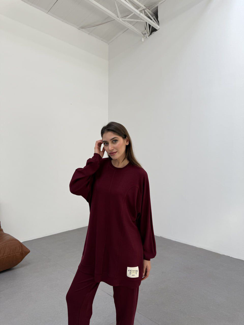 Modern Elegance Set with Chest Stripes | طقم الأناقة العصرية مع خطوط عند الصدر (5 colours)