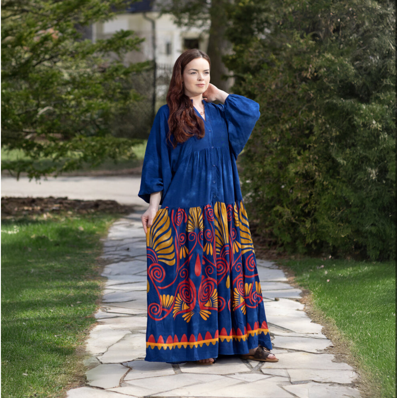 Sahara Royal Dress