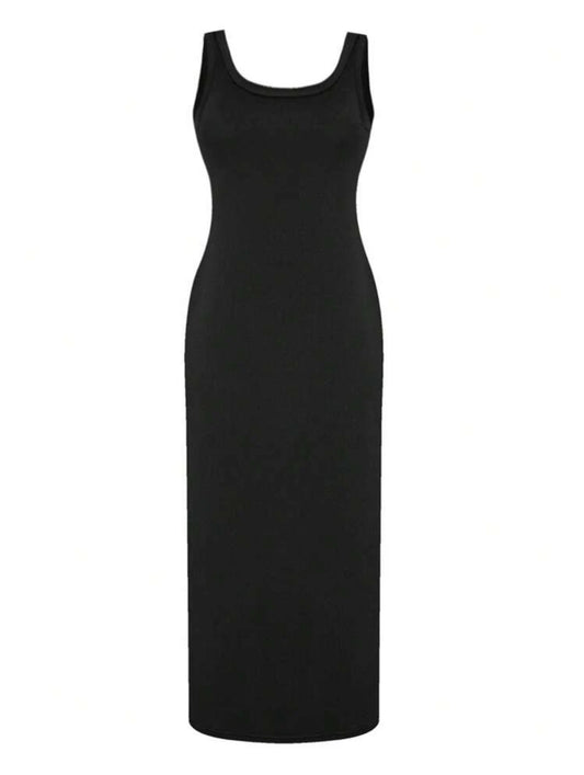 (ليكرا - بكسم)Sleeveless Under Dress Lining فستان   مخصص للعبايات حفر👗 بطانة