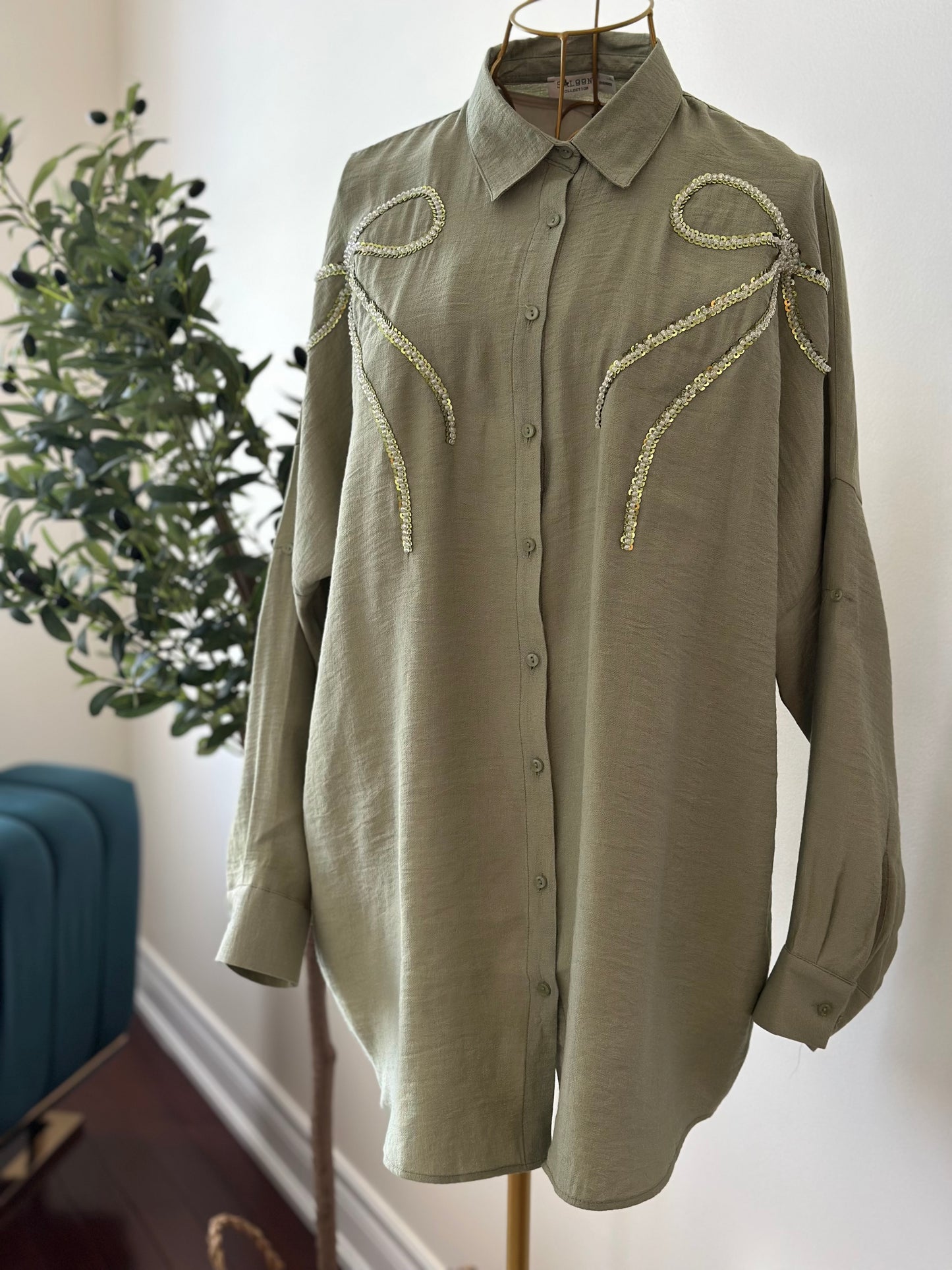 Luxe Bows Shirts | قميص أناقة الفيونكات