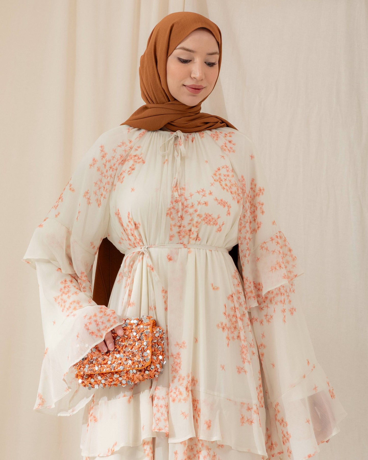 Blossom Floral Padded Dress