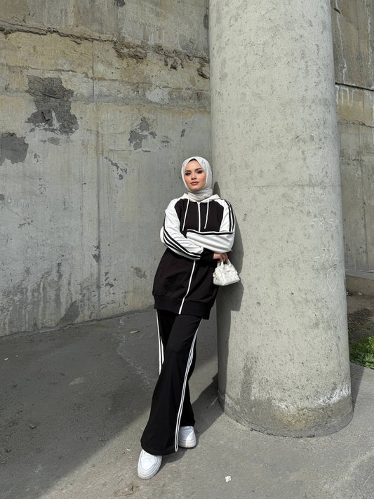 Classic Zip-Up Cotton Set