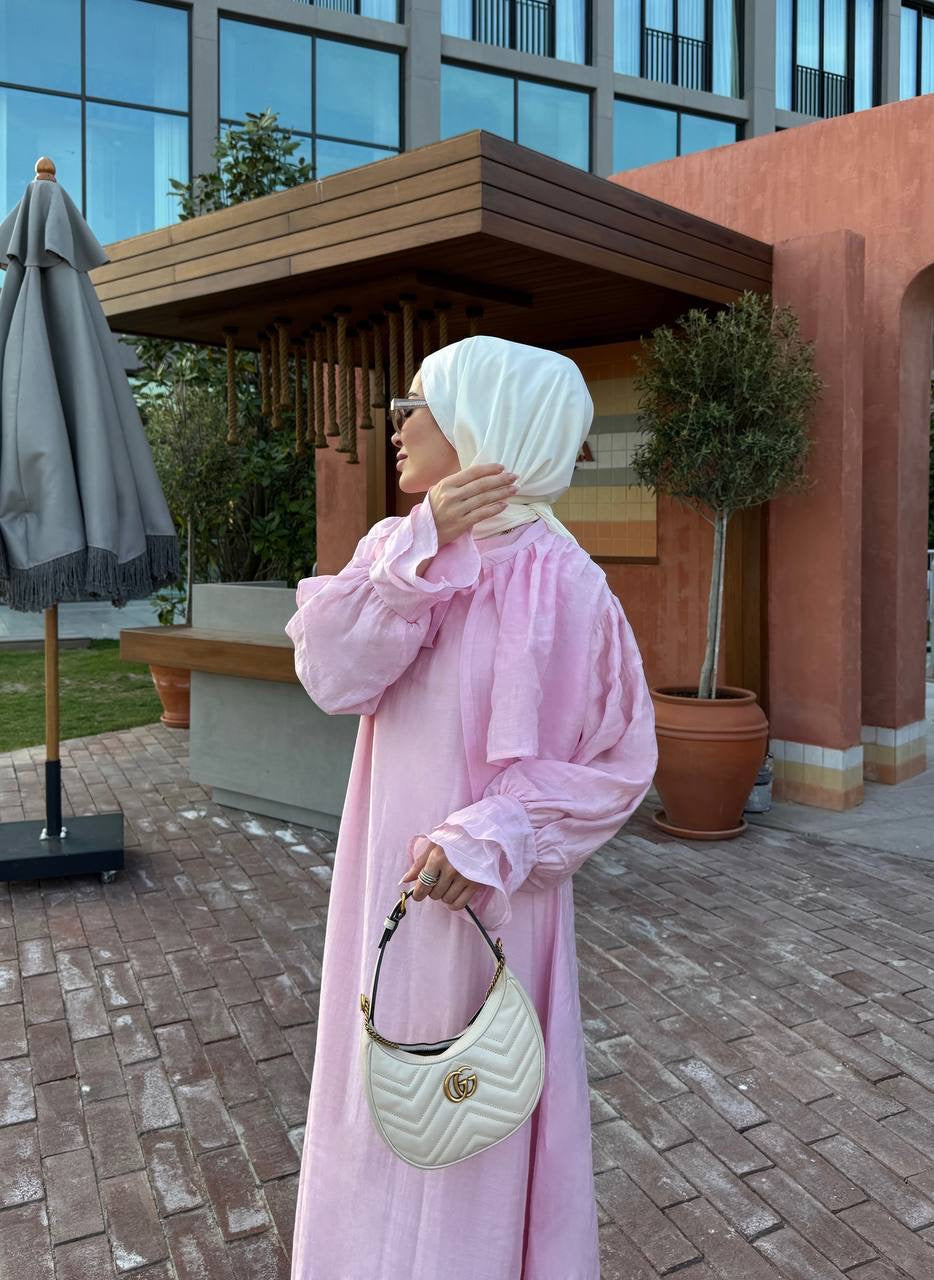 Breeze Dress - فستان النسيم (قطعتين فستان مبطن + جكيت مبطن) (٣الوان)