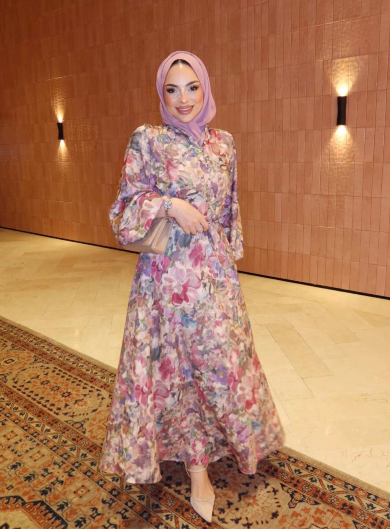 Floral Luxe dress