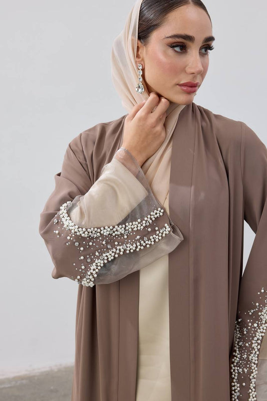عباية اللؤلؤ الملكية | Royal Pearl Abaya