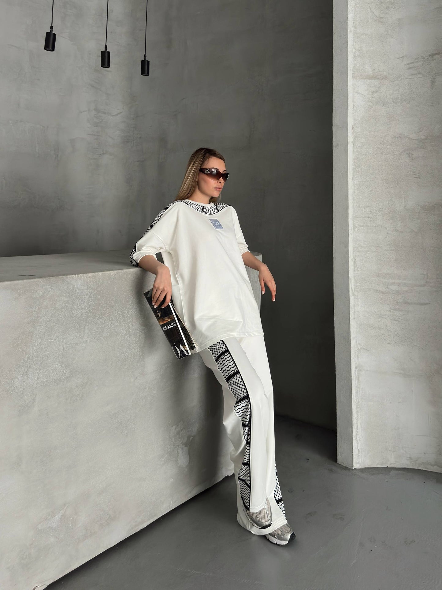 Short Sleeve Kuffeyeh Set