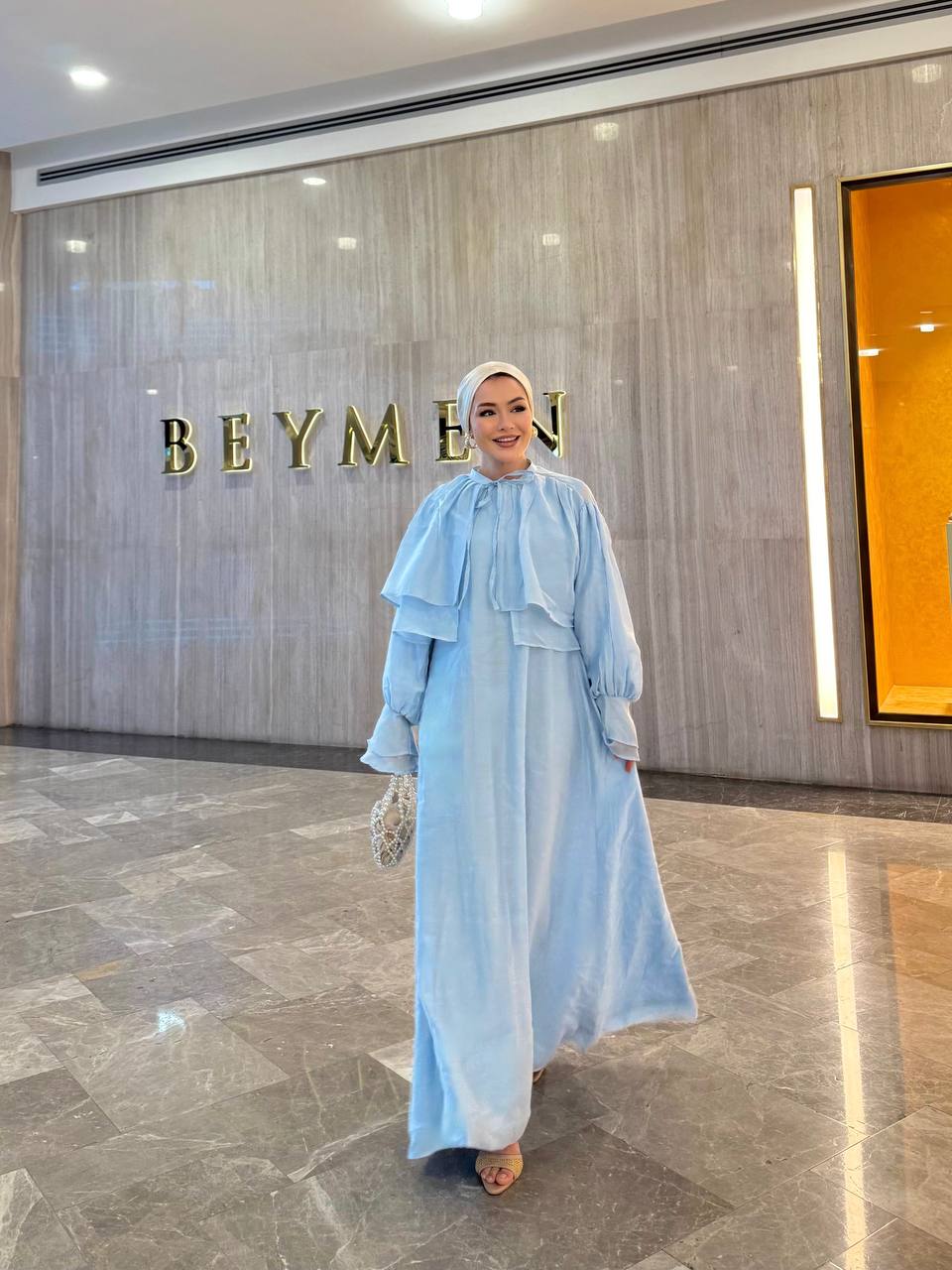 Breeze Dress - فستان النسيم (قطعتين فستان مبطن + جكيت مبطن) (٣الوان)