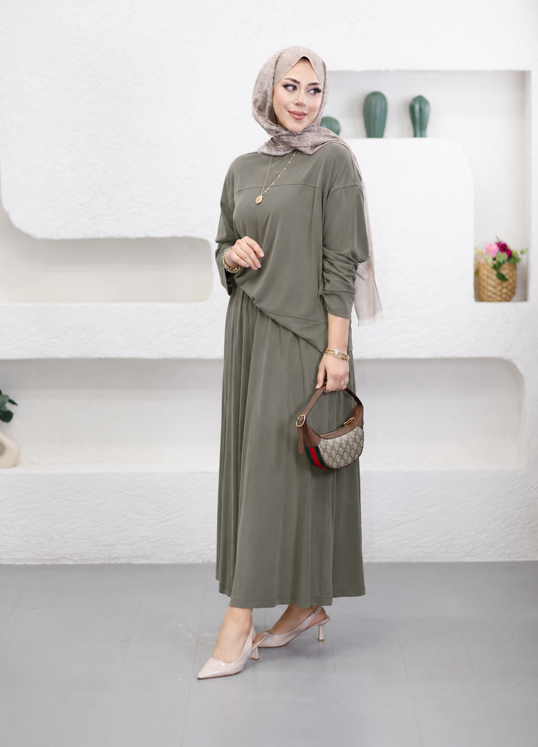 Luna Flow Skirt Set