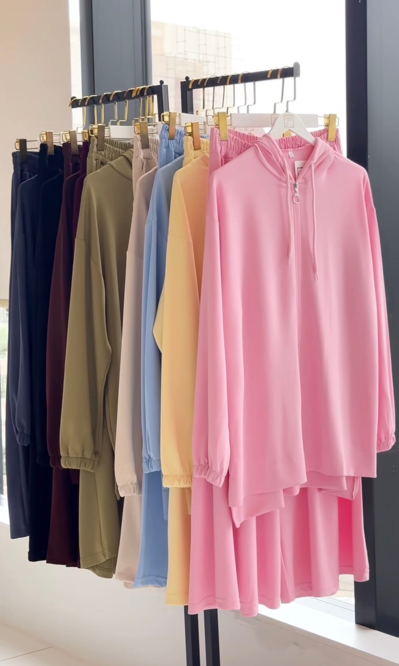 Bagi Style Oysho Zip-Up 2pc Set