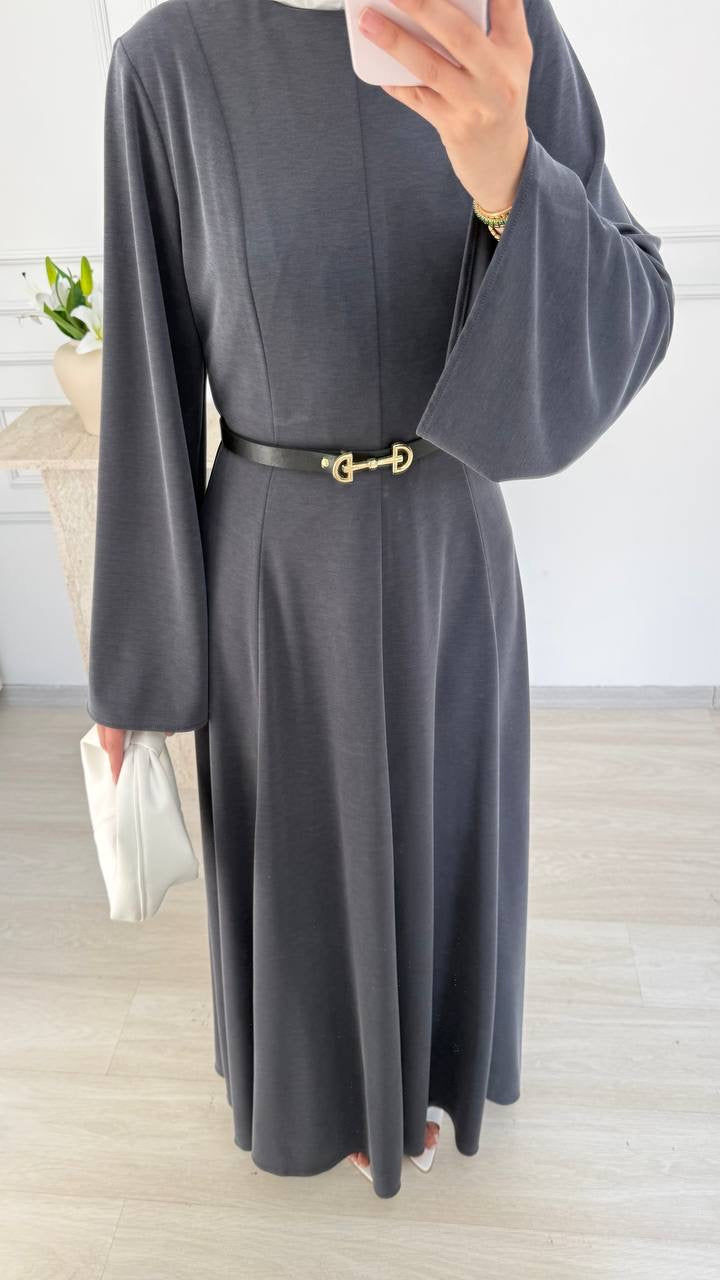 Belted African Luxe Dress