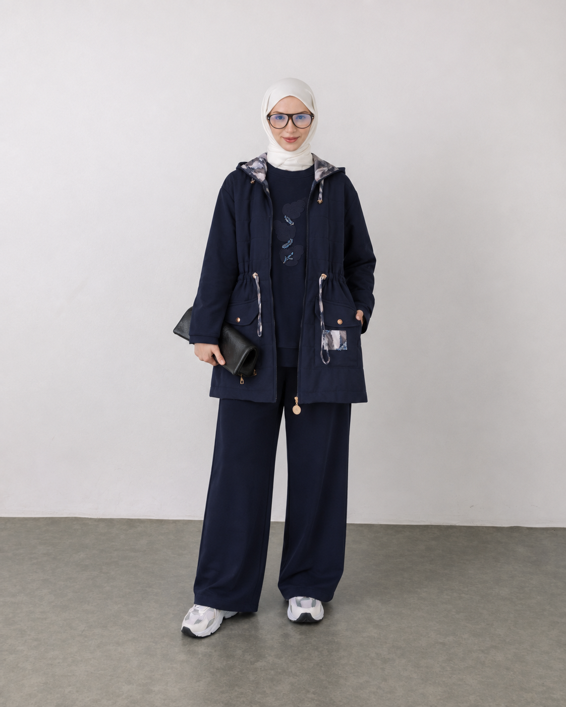 3-Piece Layered Parka Set