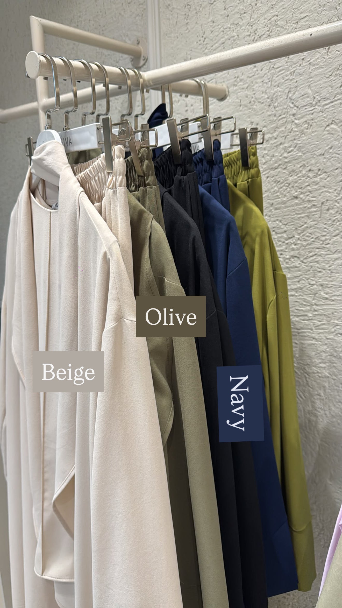 3Pcs Luxe Abaya Set