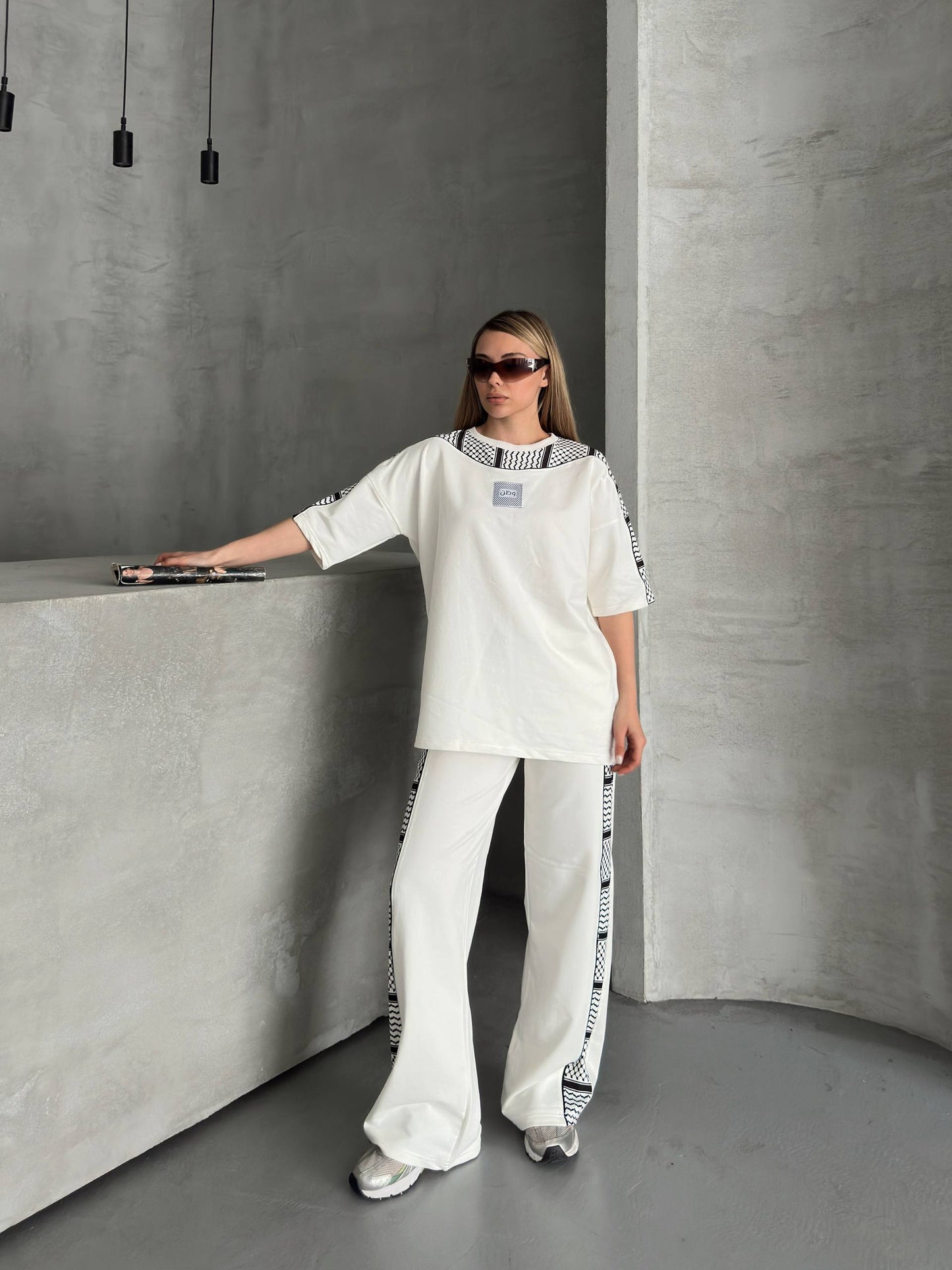 Short Sleeve Kuffeyeh Set