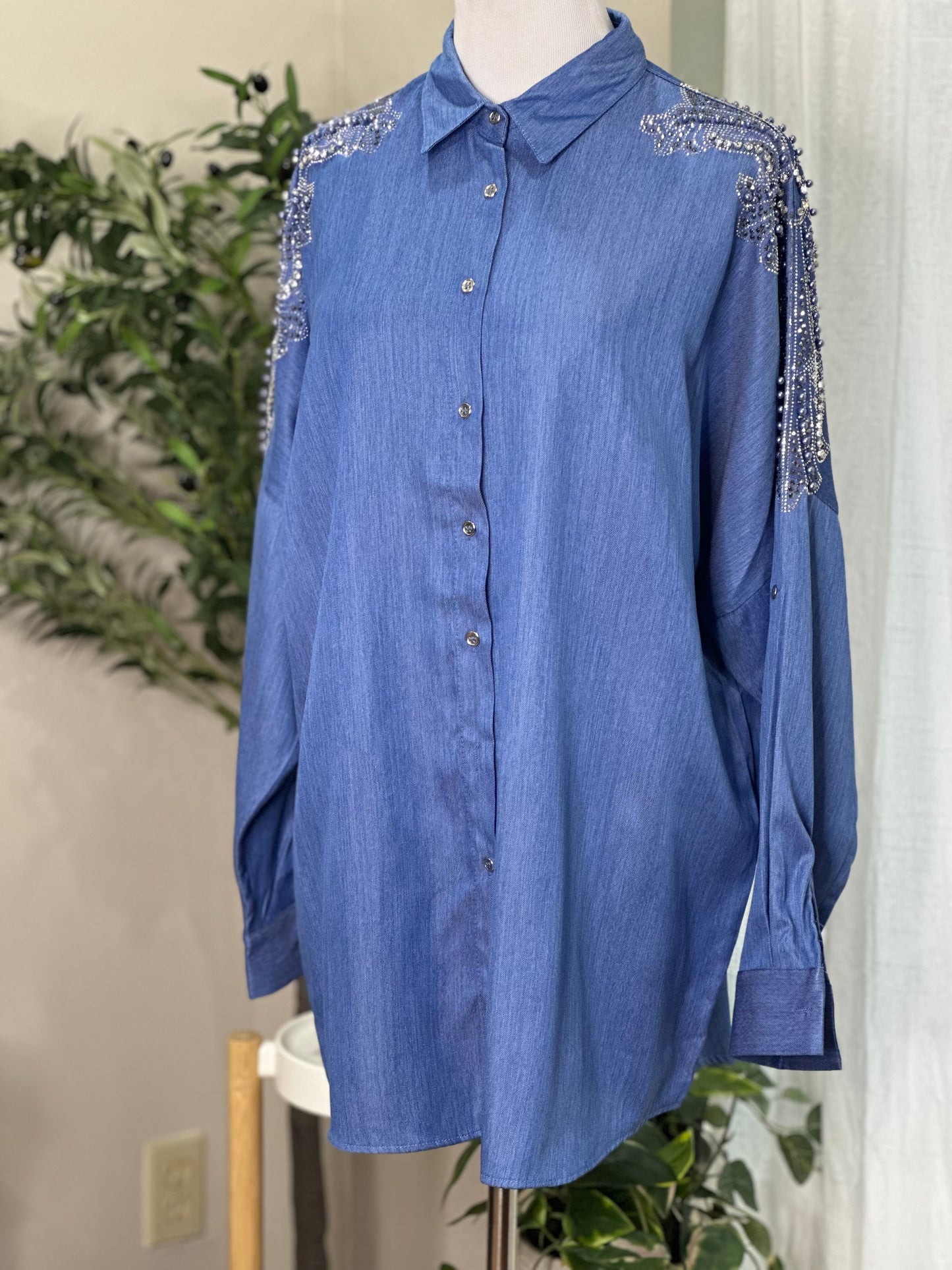 Strassed Shirt ✨🩵