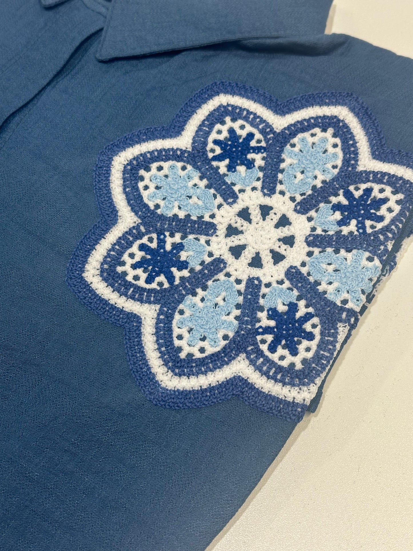 Handloom Petals Shirts (2 Colours)