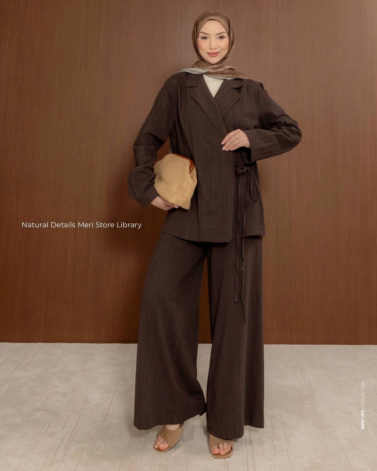 The Tie Detail Suit Set