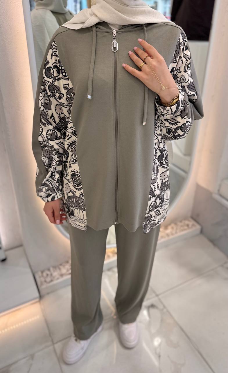 COLOURED OISHO-COTTON COMFY SET