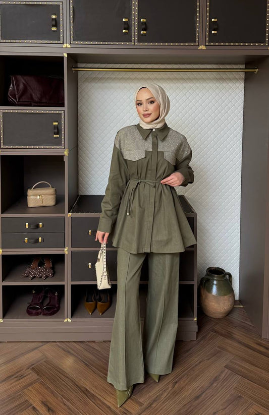 Aurora Denim Touch Suit