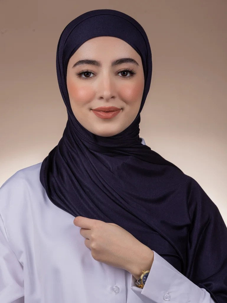 Ready hijab without a pin