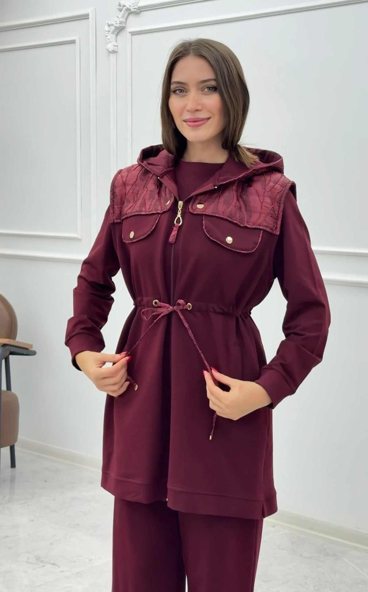 3pcs Luxe Cotton Suit