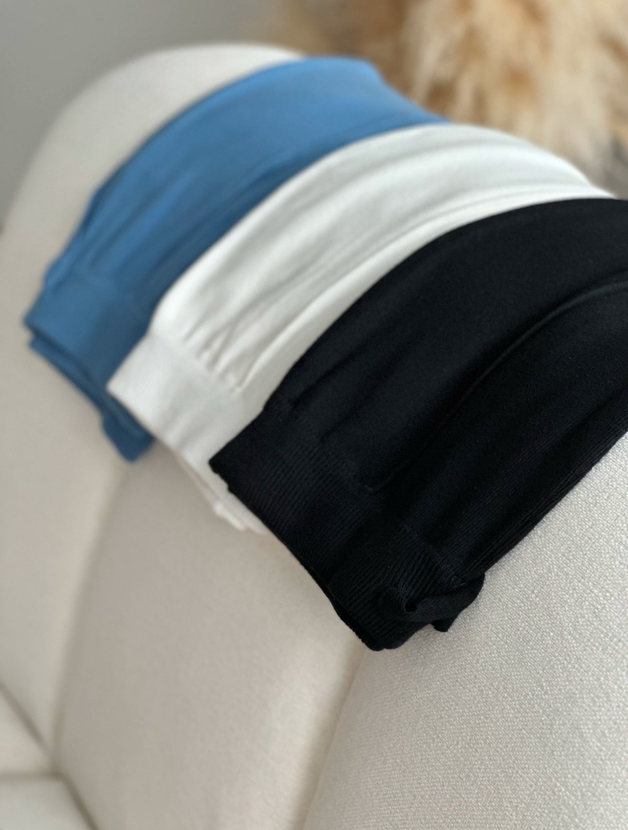 Chic Wide-Leg Knit Pants (FB) بنطلون كروشيه  واسع أنيق