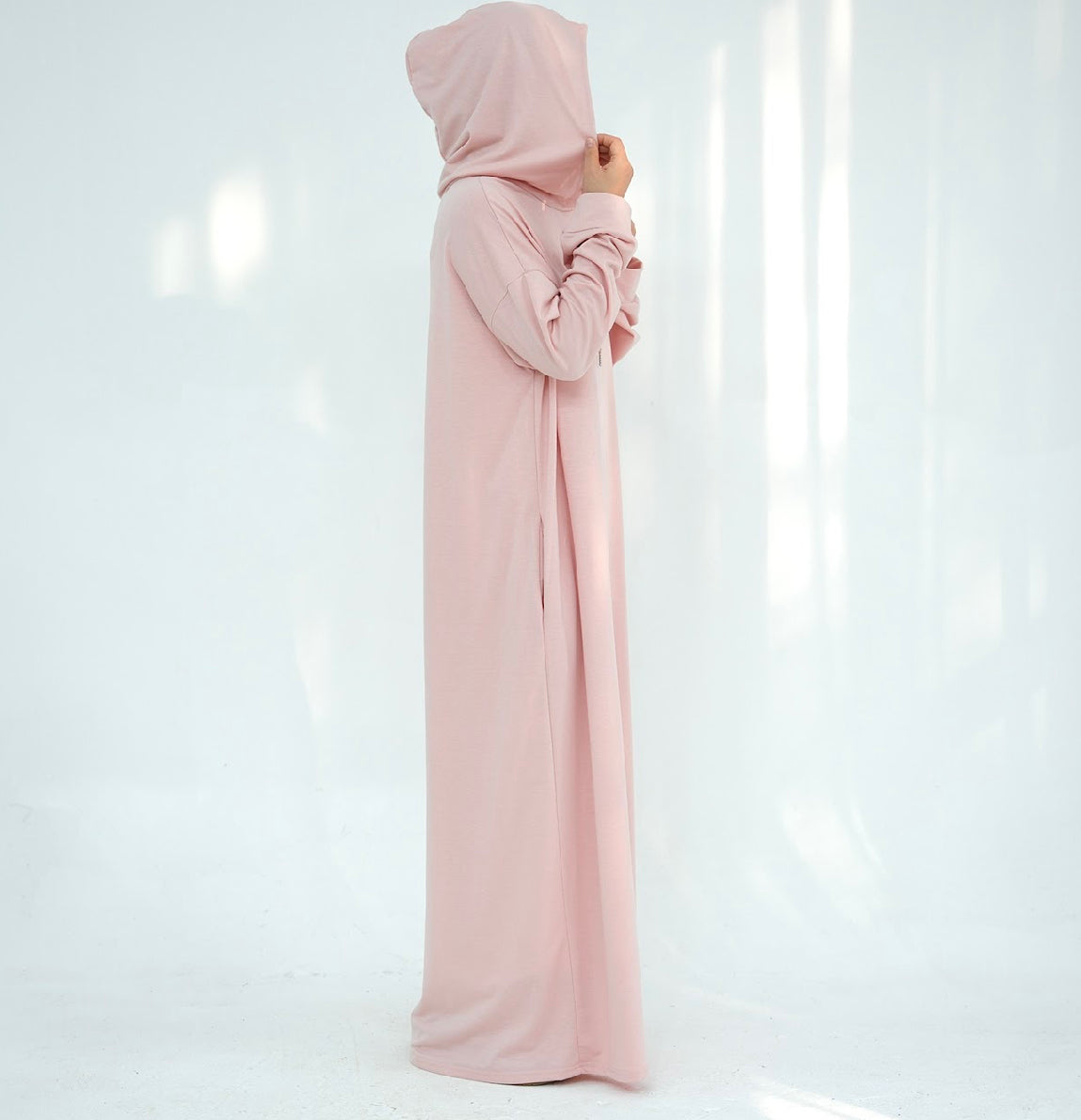Heavy Cotton Hoodie Dress By Farah