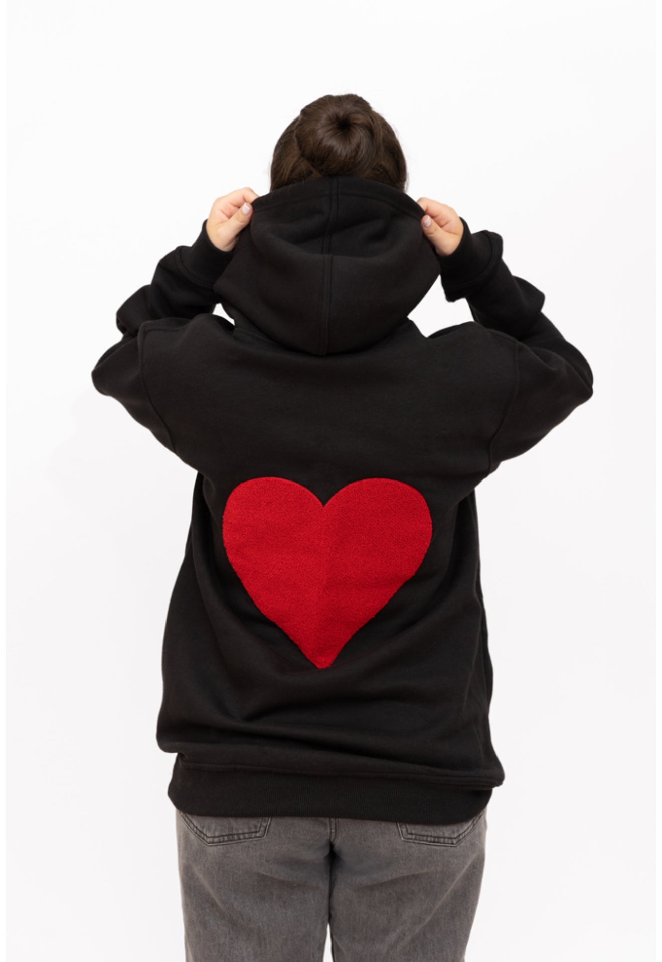 Red Heart Hoodie By FARAH ♥️