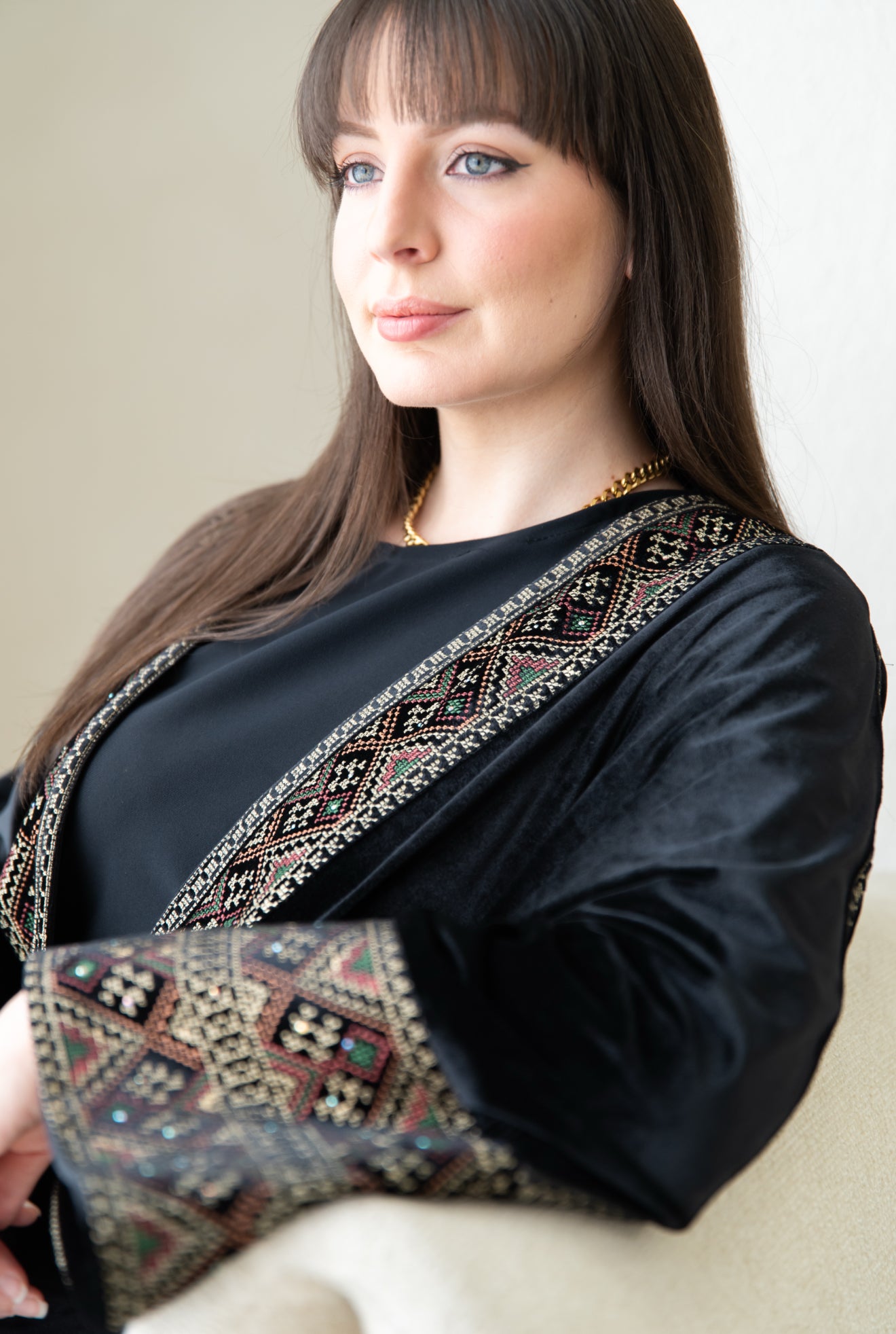 Glory of Jerusalem Abaya l عباءة مجد القدس