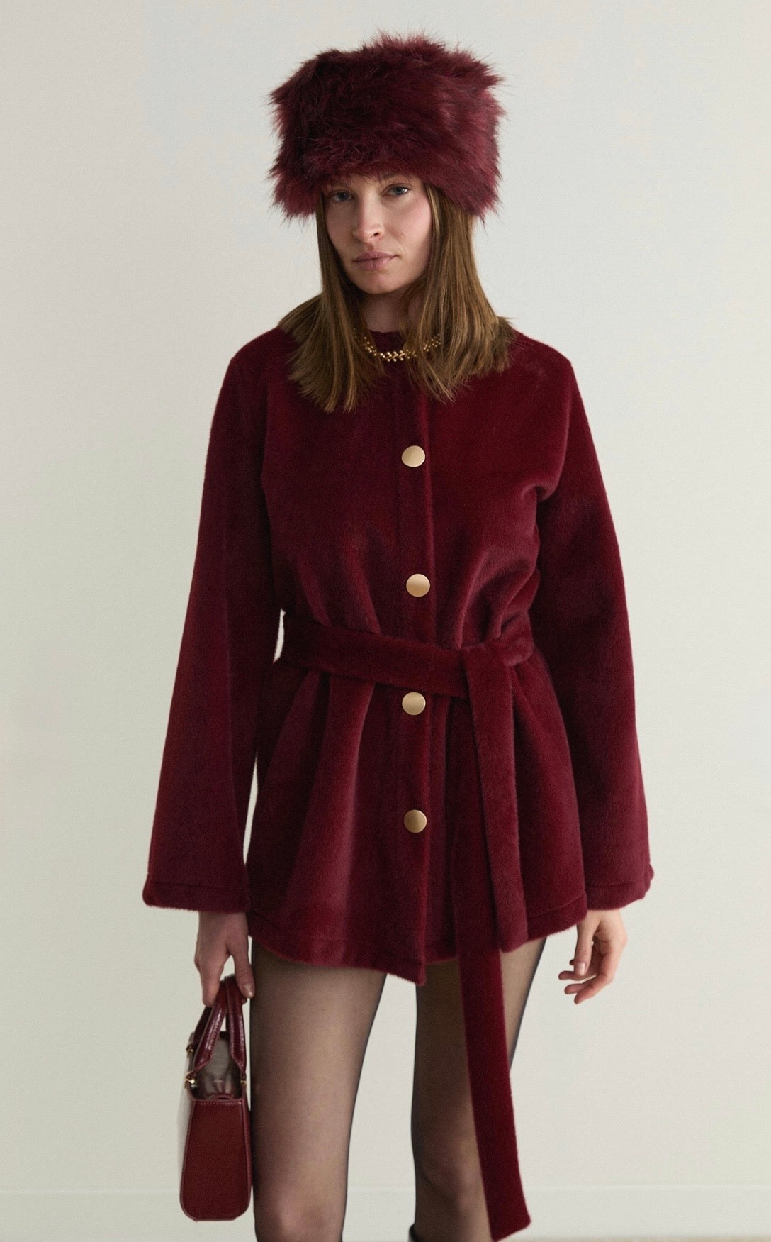 Luxe Coat With Gold Edition In 3 Colours