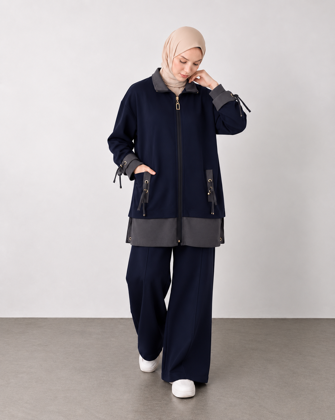 cotton set with buckle