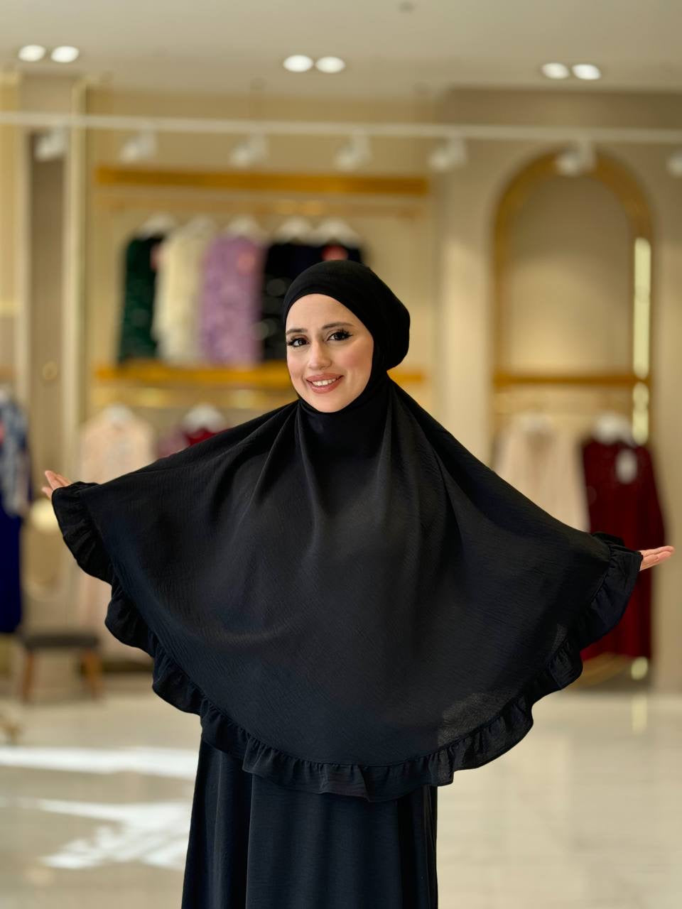 Elegant Two-Piece Dress - khimar