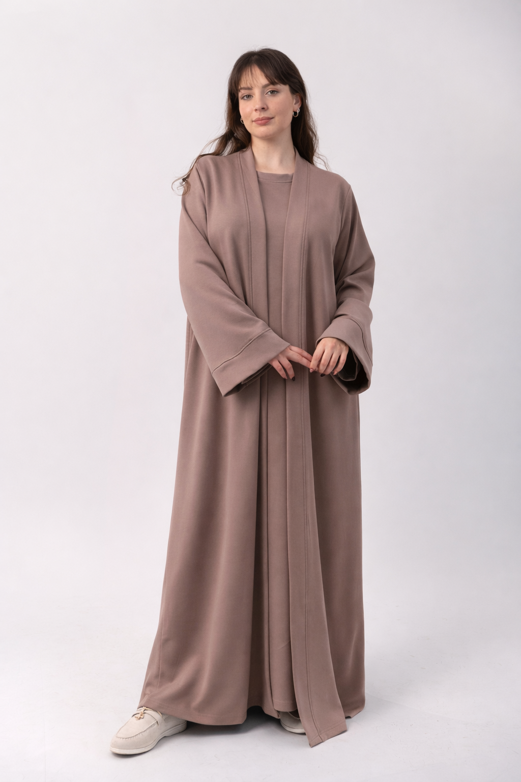 Luxury Two-Piece Abaya Outfit l Ramadan Vibes - HeavyOisho