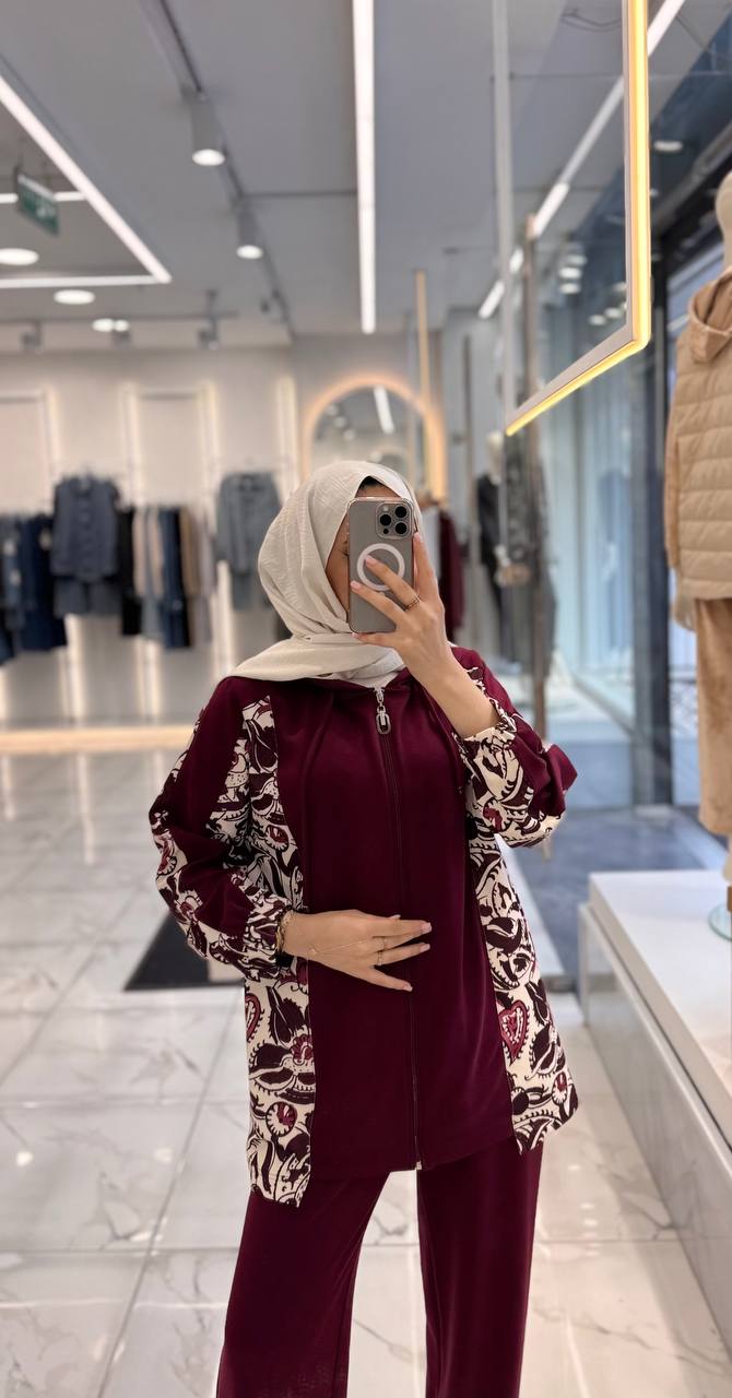 COLOURED OISHO-COTTON COMFY SET