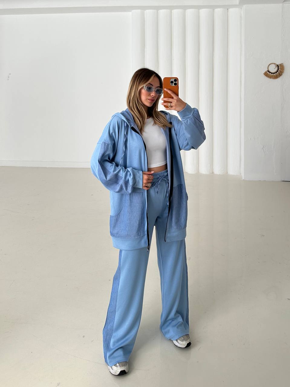 Oshio Set with Denim Twist