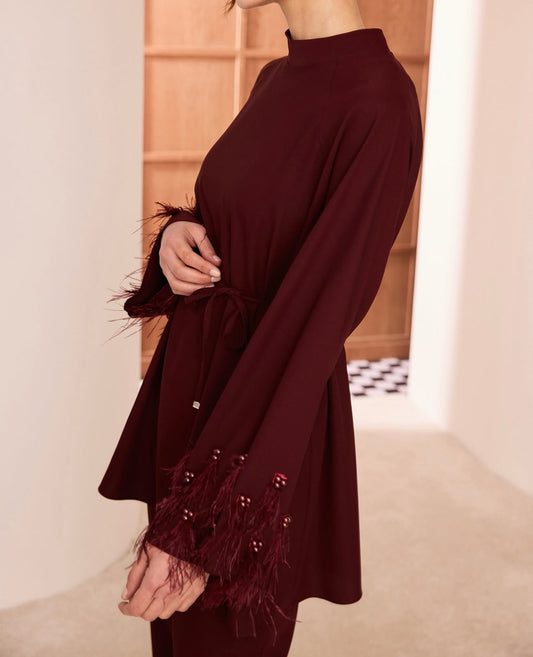 The Pearl Cuff Set | طقم الكُمّ المزيّن باللؤلؤ