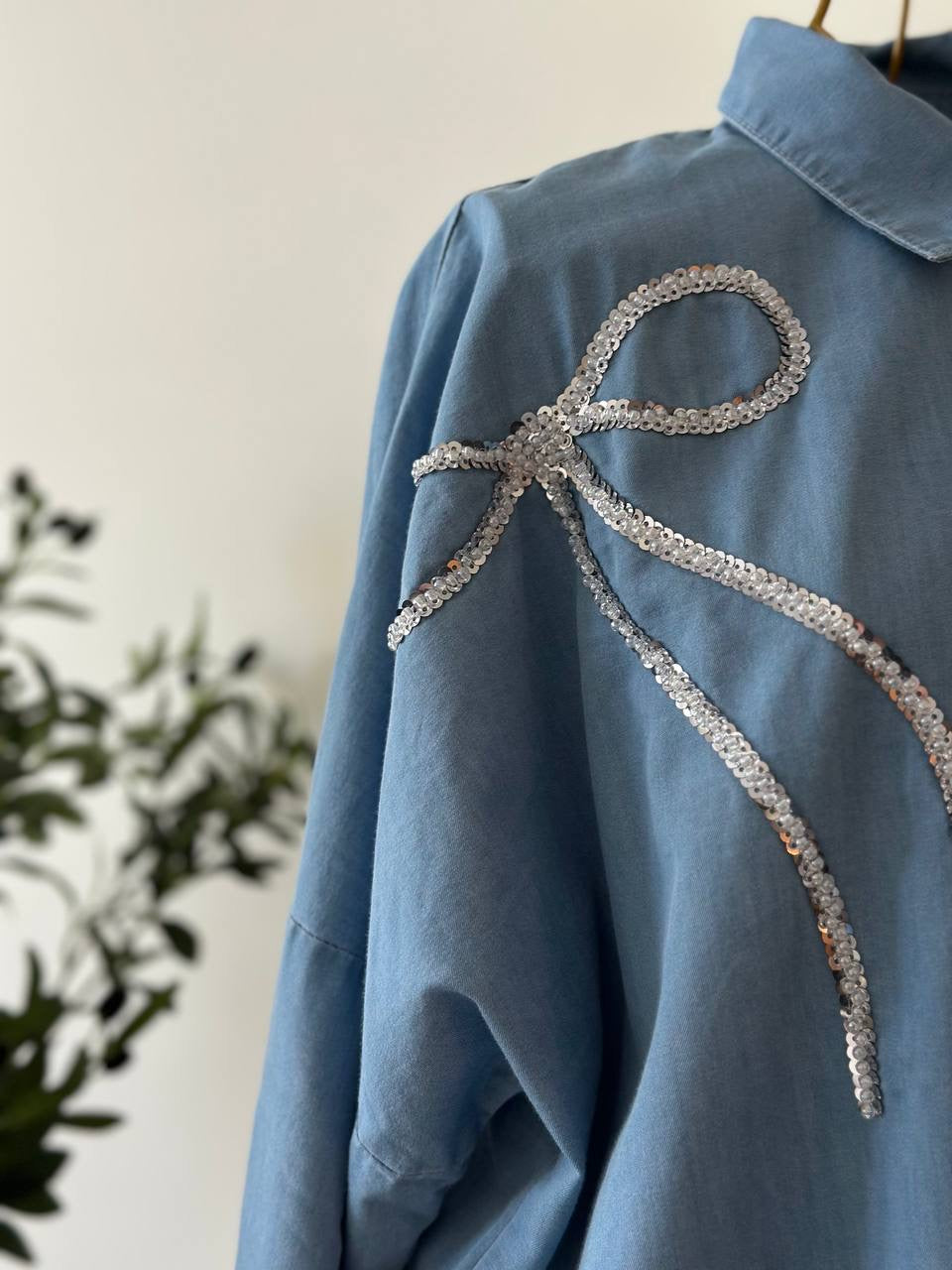 Luxe Bows Jeans Shirts