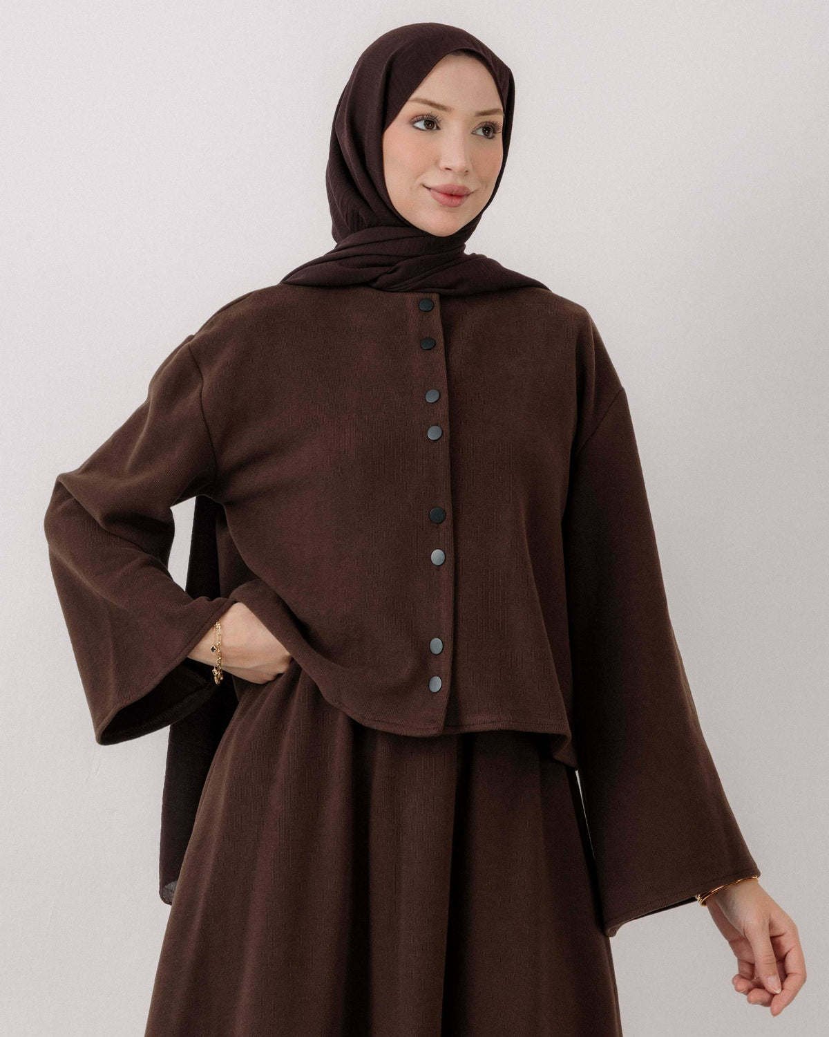 Luxury Corduroy Dress & Jacket Set