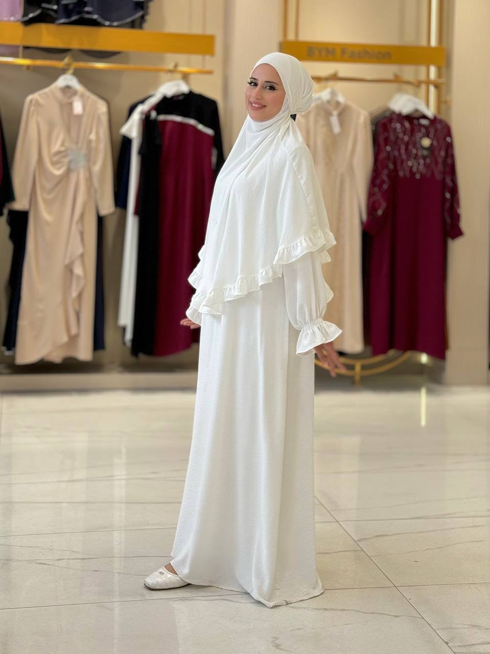 Elegant Two-Piece Dress - khimar