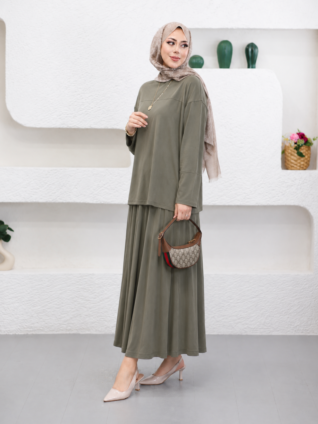 Luna Flow Skirt Set