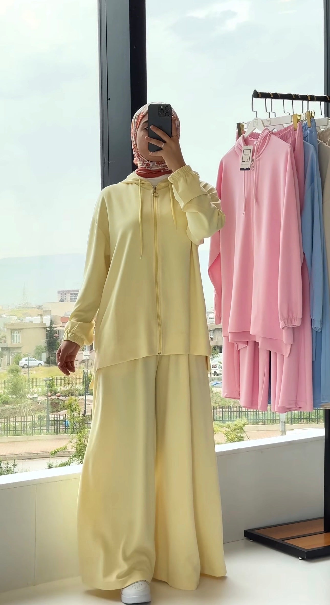 Bagi Style Oysho Zip-Up 2pc Set