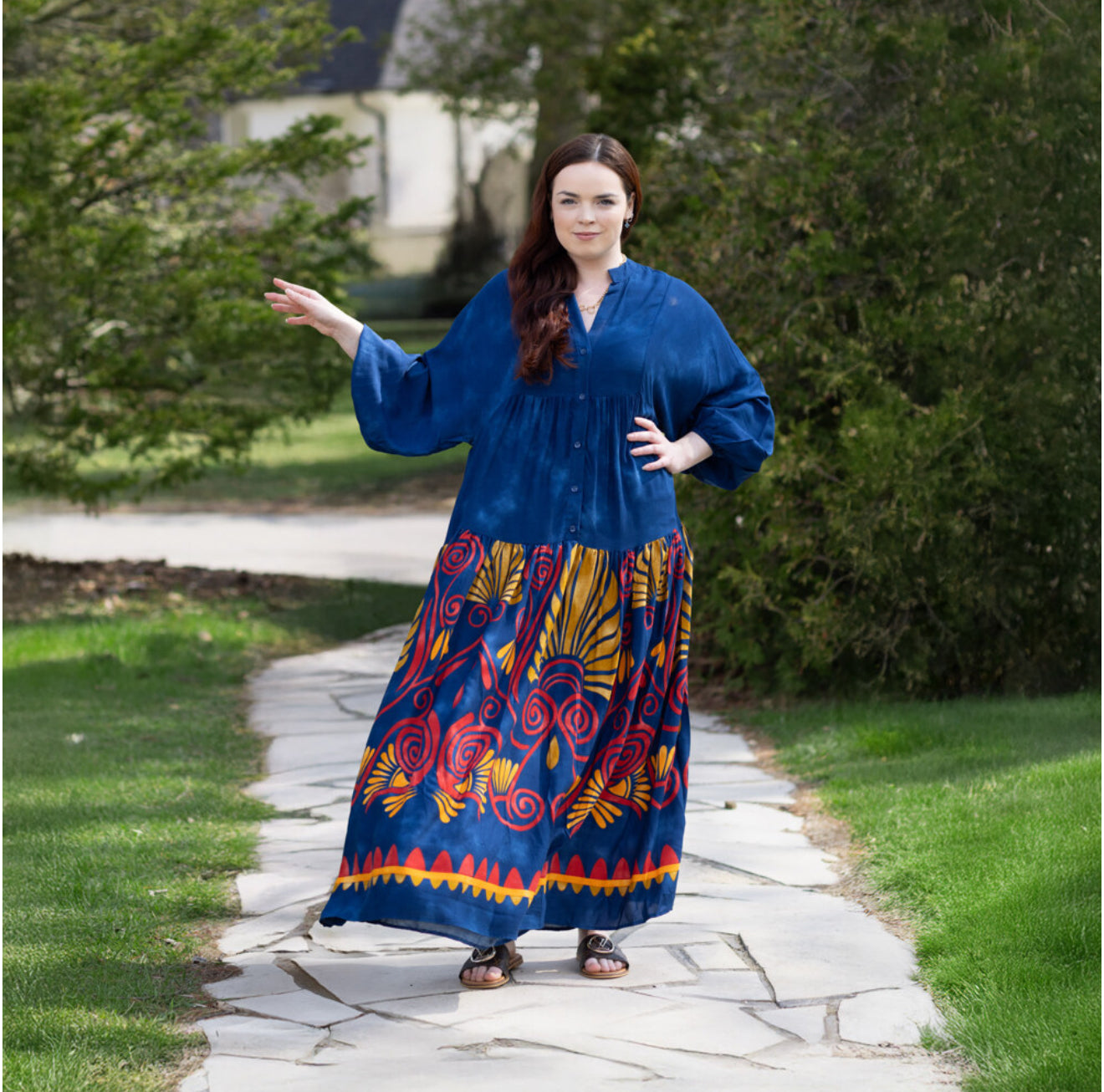 Sahara Royal Dress